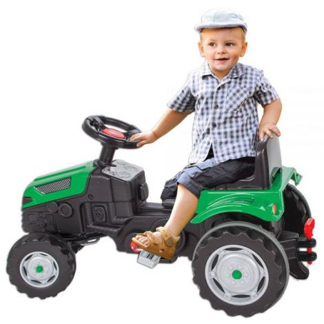 Tractor cu pedale copii, Pilsan Active 07-314 green, 3 ani+, verde - imagine 9
